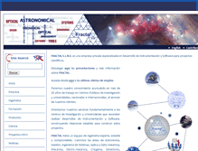 Tablet Screenshot of fractal-es.com